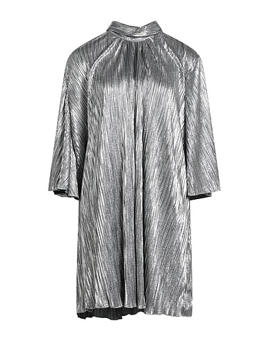 ICE PLAY Short dress Silver 100% Polyester