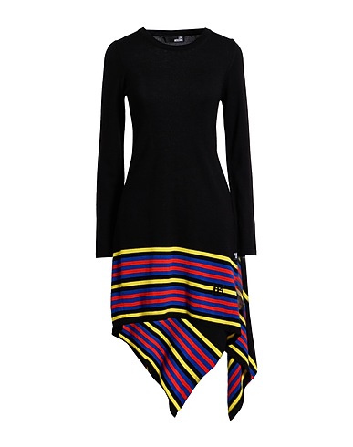 LOVE MOSCHINO Knit dress Black 100% Virgin Wool