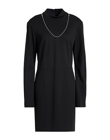 ACTITUDE by TWINSET Sheath dress Black 68% Viscose, 28% Polyamide, 4% Elastane