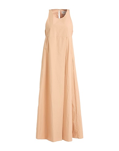 ALESSIA SANTI Long dress Sand 100% Cotton