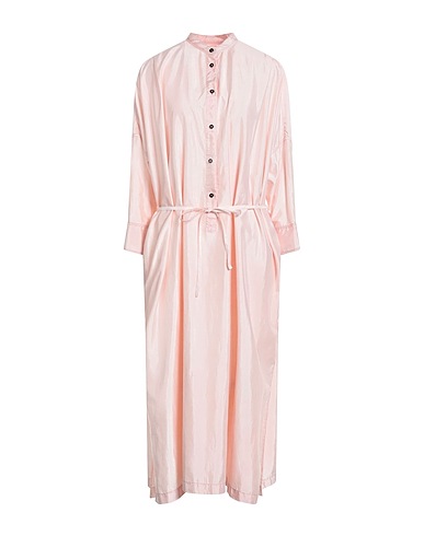 JIL SANDER Midi dress Light pink 64% Polyamide, 36% Silk