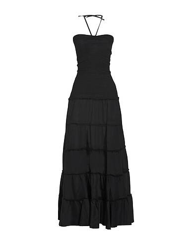 BLUGIRL Vestito estivo Nero 100% Cotone