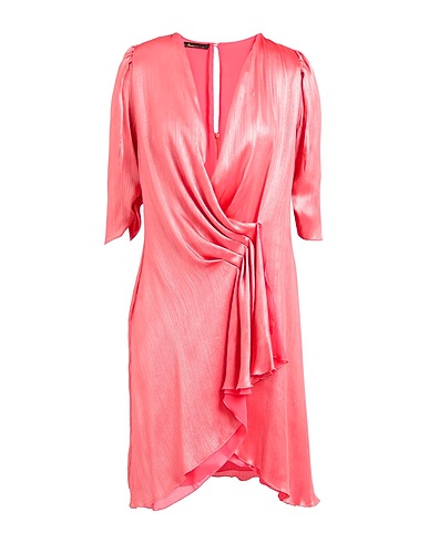 HANITA Sheath dress Coral 100% Polyester