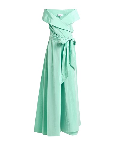 GIADA CURTI RESORT Kleid für das Büro Säuregrün 71% Acetat, 29% Polyester