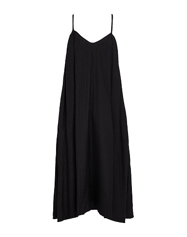 ANINE BING Midi dress Black 45% Rayon, 37% Lyocell, 18% Polyamide
