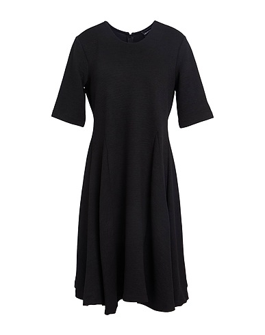 EMPORIO ARMANI パーティドレス ブラック ポリエステル 80% / レーヨン 18% / ポリウレタン 2%