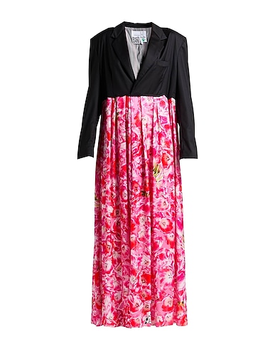 NATASHA ZINKO Pleated dress 56% Polyester, 41% Virgin Wool, 3% Elastane, Silk, Viscose