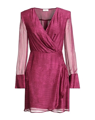 LIU •JO Elegant dress Garnet 70% Viscose, 30% Silk
