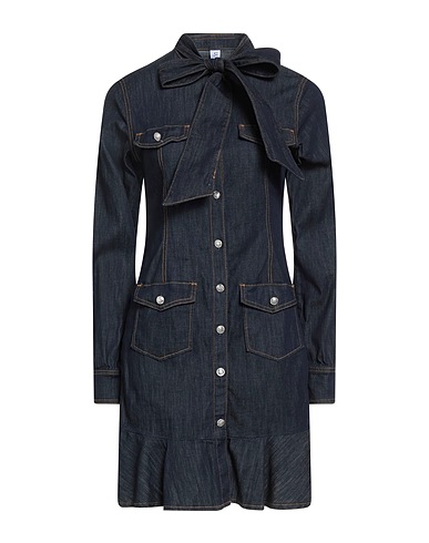 LIU •JO Denim dress Blue 98% Cotton, 2% Elastane