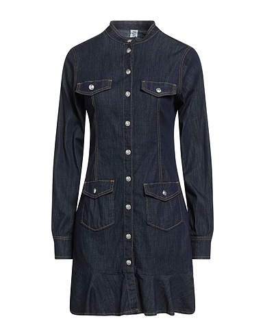 LIU •JO Denim dress Blue 98% Cotton, 2% Elastane