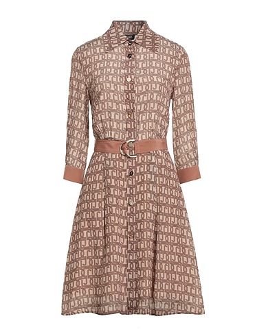 LIU •JO Office dress Light brown 100% Silk