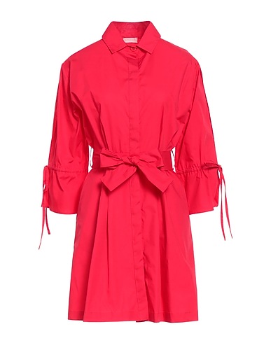 LIU •JO Shirt dress Red 100% Cotton