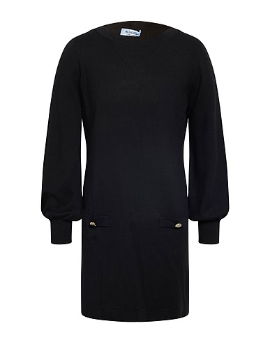 BLUGIRL Short dress Black 55% Viscose, 45% Polyamide