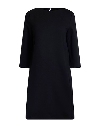 LIVIANA CONTI Vestito corto Nero 68% Viscosa, 27% Poliammide, 5% Elastan