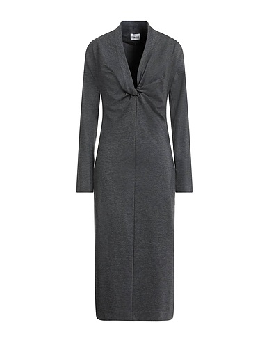 P.A.R.O.S.H. Midi dress Grey 69% Viscose, 25% Polyamide, 6% Elastane
