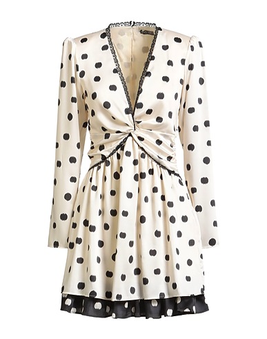 LIU •JO Short dress Ivory 100% Polyester