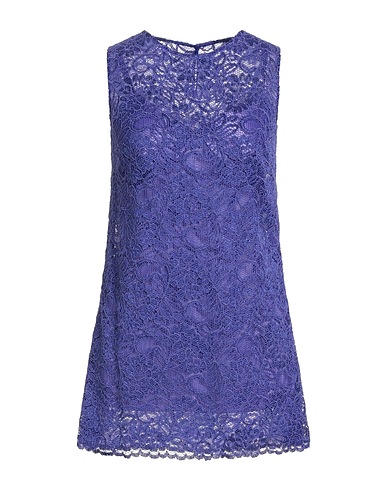 DOLCE&GABBANA Short dress Purple 88% Viscose, 12% Polyamide