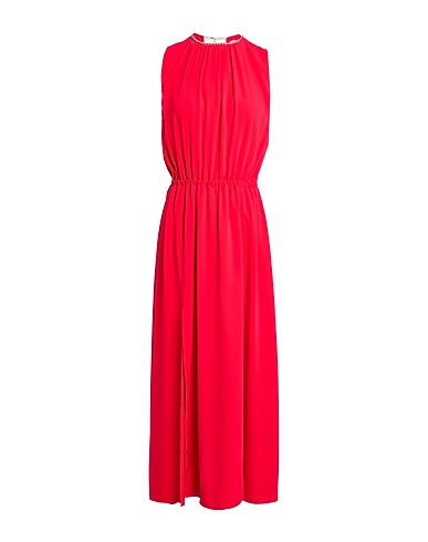 LIU •JO Long dress Red 100% Polyester