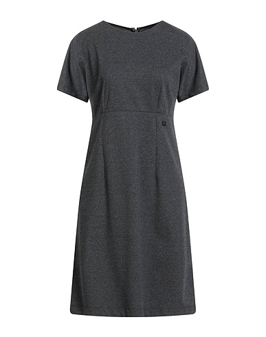 DOLCE&GABBANA Short dress Black 56% Polyester, 34% Cotton, 8% Polyamide, 2% Elastane