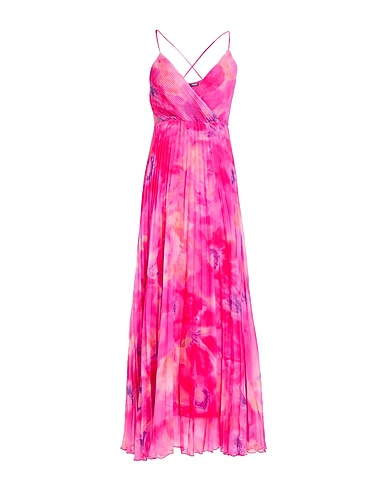 LIU •JO Long dress Fuchsia 100% Polyester