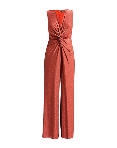 LIU •JO Jumpsuits and Dungarees BETTER Rust 85% Viscose, 15% Polyamide