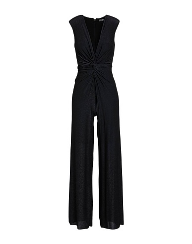 LIU •JO Jumpsuits and Dungarees BETTER Black 85% Viscose, 15% Polyamide
