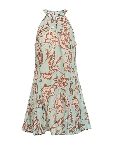 LIU •JO Short dress Turquoise 100% Cotton