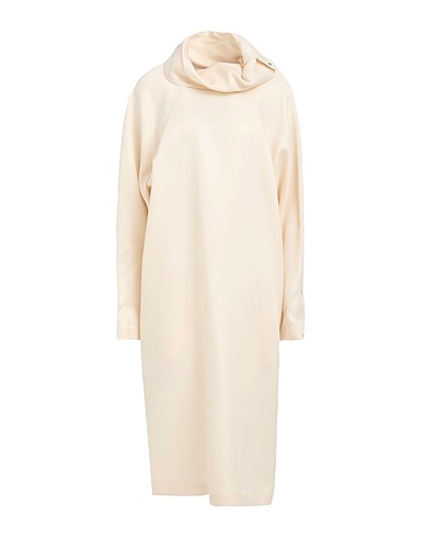 BURBERRY Midi dress Sand 76% Wool, 24% Silk