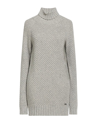 BARBOUR Sheath dress Grey 100% Wool