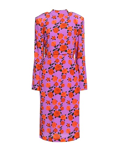 GIUSEPPE DI MORABITO Midi dress Mauve 100% Silk