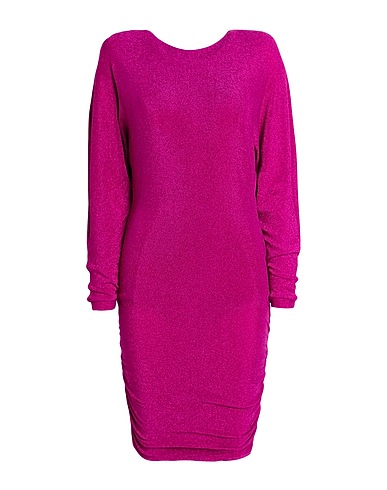 ALESSANDRO LEGORA Sheath dress 50% Polyamide, 50% Metallic fiber