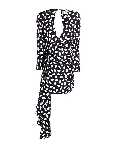 REDEMPTION Sheath dress Black 100% Organic silk