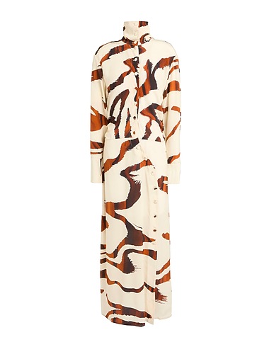 GIUSEPPE DI MORABITO Long dress Beige 100% Silk