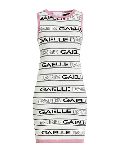 GAëLLE Paris Short dress 67% Viscose, 31% Nylon, 2% Metallic fiber