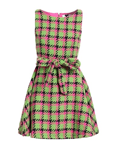 NO SECRETS Short dress Light green 100% Polyester