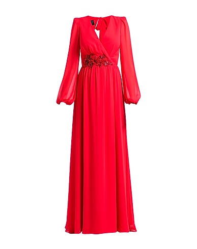 PRONOVIAS Vestido de ceremonia Rojo 100% Poliéster