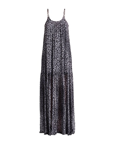 ANIYE BY Long dress Charcoal 100% Viscose