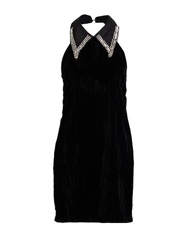 VICOLO Short dress Black 100% Polyester