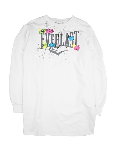 EVERLAST Dress White 94% Cotton, 6% Elastane