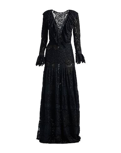 MIAU by CLARA ROTESCU Elegant dress Black 100% Polyester