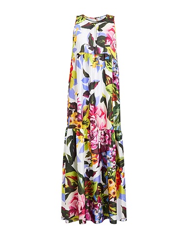 BLUMARINE Long dress White 100% Polyester