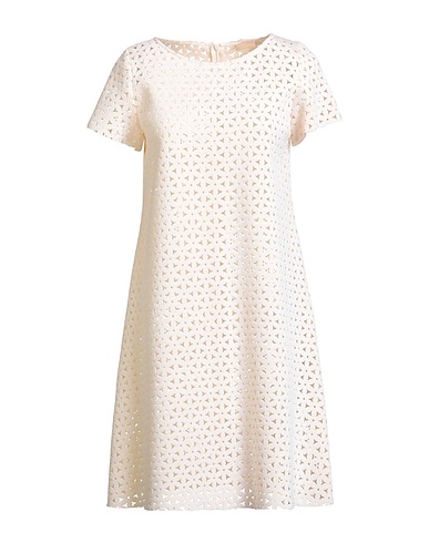 ALTEA Short dress Ivory 100% Viscose