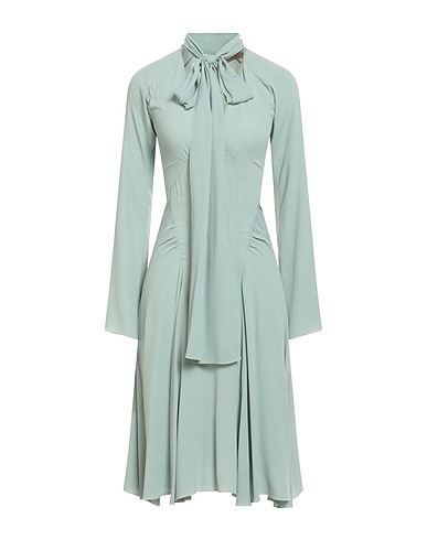 N°21 Midi dress Sage green 69% Acetate, 31% Silk