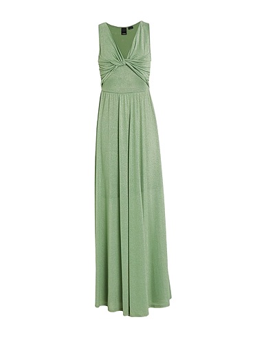 PINKO Elegant dress Light green 74% Polyamide, 26% Metallic fiber