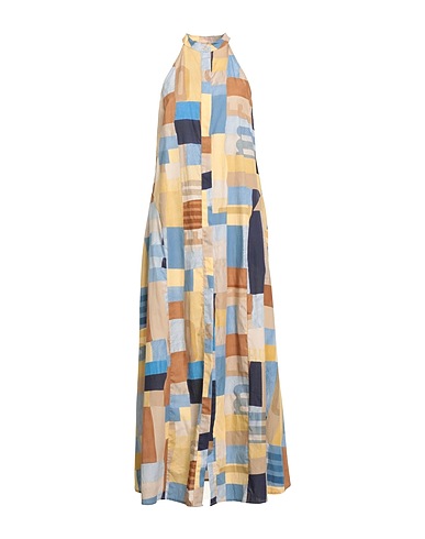 OTTOD'AME Long dress CARING Sand 100% Cotton