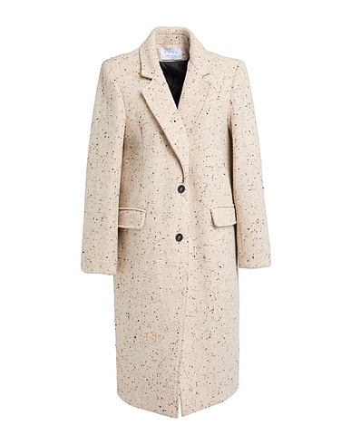 KAOS Coat Light grey 90% Virgin Wool, 10% Polyamide