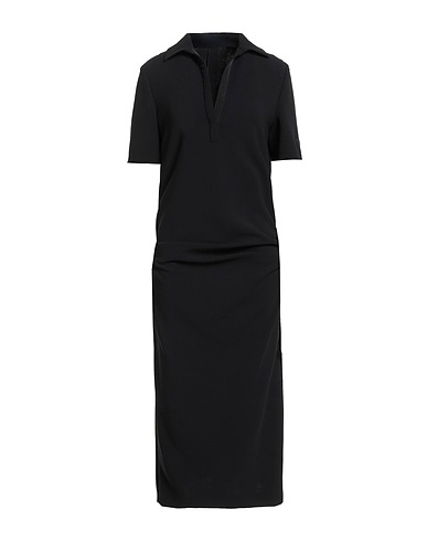 FENDI Vestido de tubo Negro 96% Lana Virgen, 4% Elastán