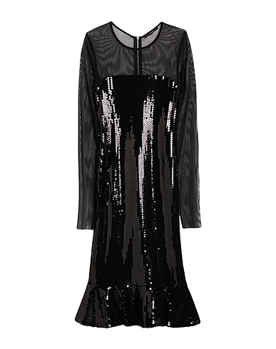 GAUDÌ Elegantes Kleid Schwarz 100% Polyester