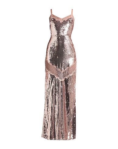 ELISABETTA FRANCHI Elegant dress RED CARPET Rose gold 100% Polyester