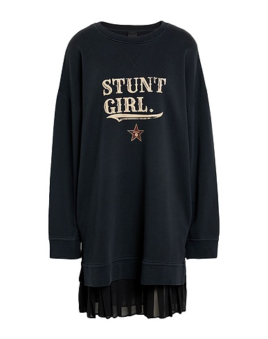 PINKO Short dress Black 100% Cotton, Elastane